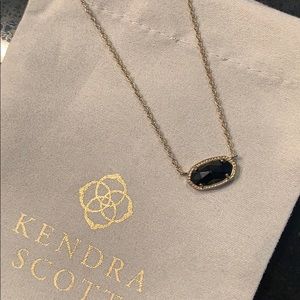 Kendra Scott Classic Gold and Black Elisa